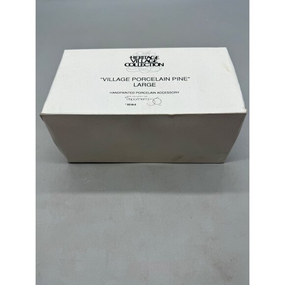 Department 56 Snowy Pine Tree Figurine Used READ - Picture 10 of 10